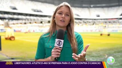 Libertadores: Atlético-MG se prepara para o jogo contra o Caracas